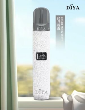 【皓月霜白】DIYA 叮啞皮革電子煙主機 |通用一代SP2S、RELX、LANA等煙彈|台灣現貨|原裝正品