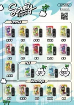 SPUMY冰熊煙彈,通用四/五/代主機,3%尼古丁濃度,多口味選擇,滿四盒送主機